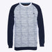 A.Tiziano ’Dawson’ Fancy Knit Crew T-Shirt Men’s T-Shirts 641187078866 Free Shipping Worldwide