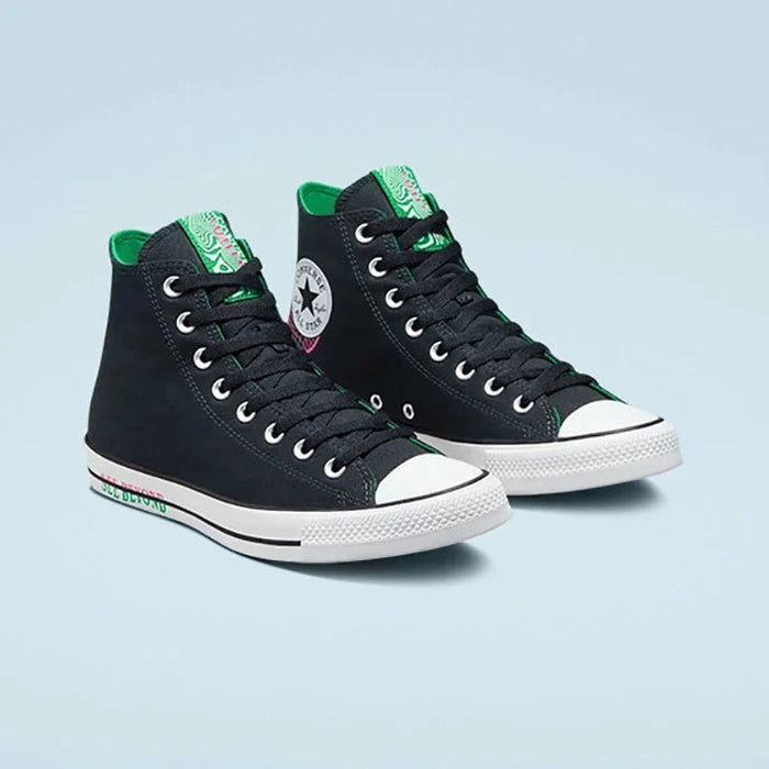 Converse Chuck Taylor All Star Hi 'Black' Shoes - Size 9