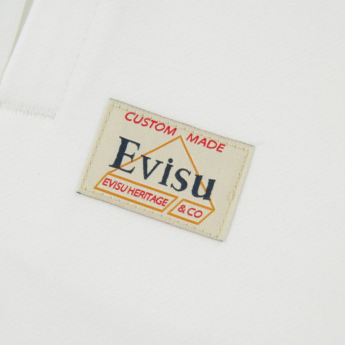 Evisu Black & White Monogram Sweatshirt - Sweatshirts from