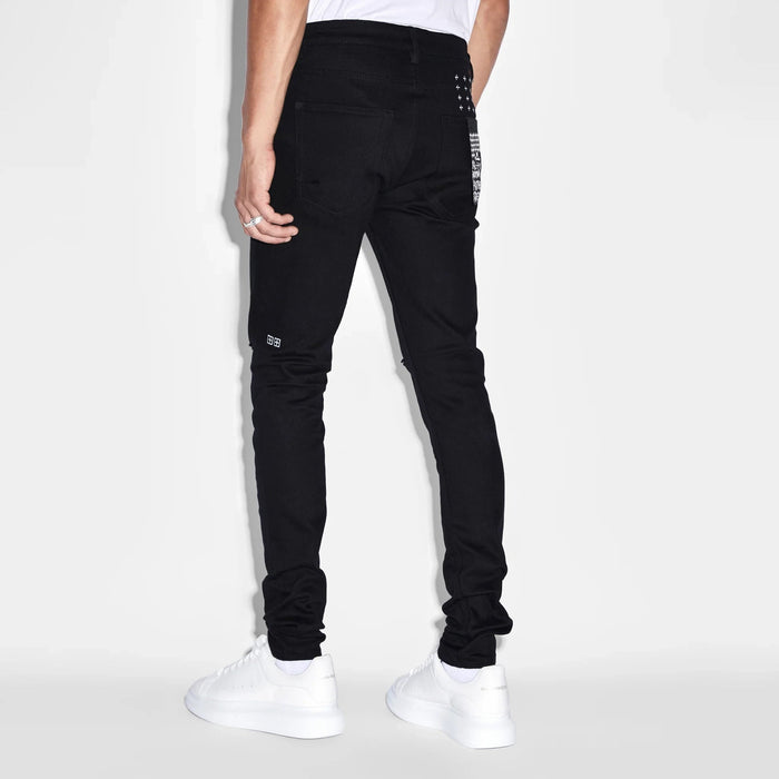 Ksubi Van Winkle Ace Black Slice Jean