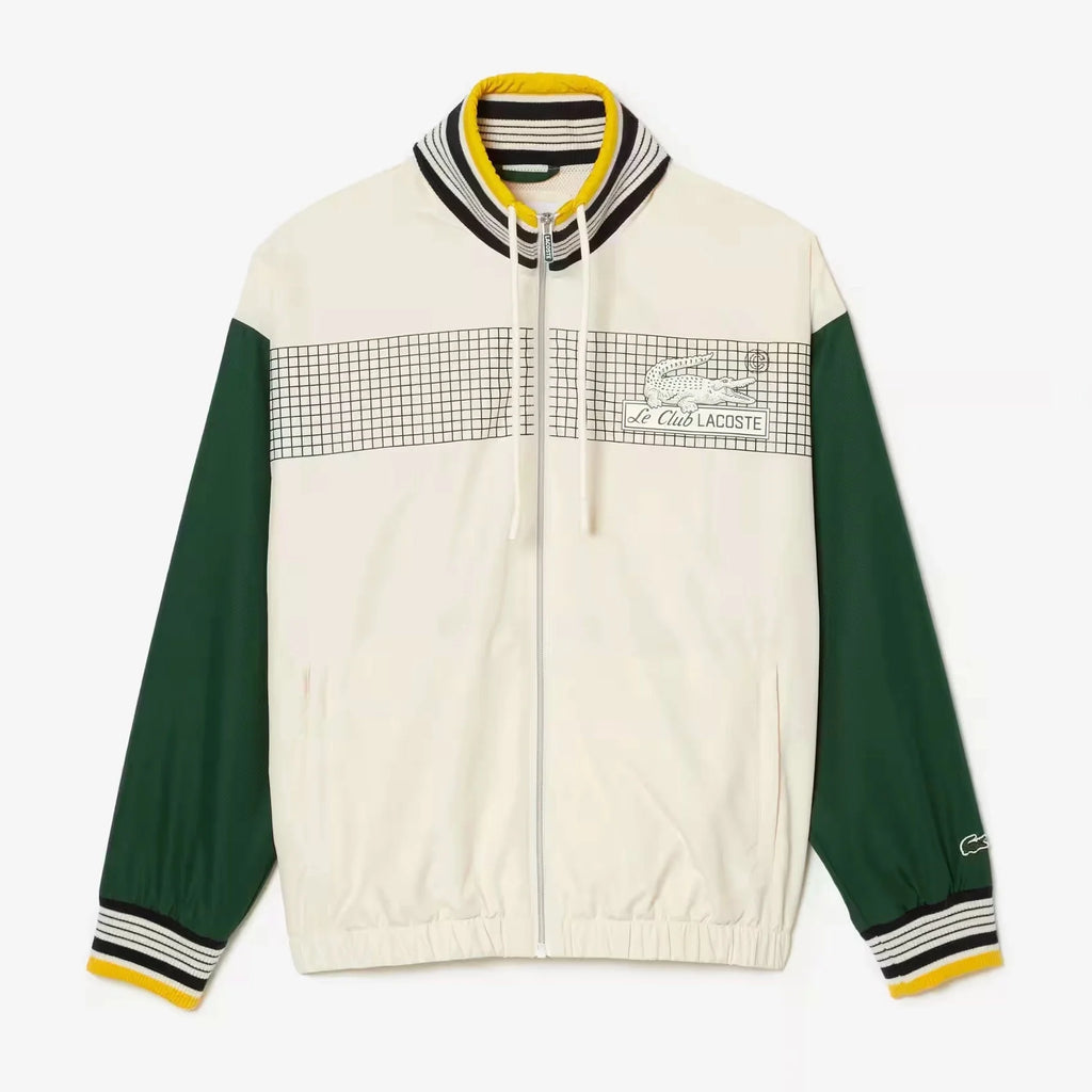 Lacoste Men's Recycled Polyester Track Jacket