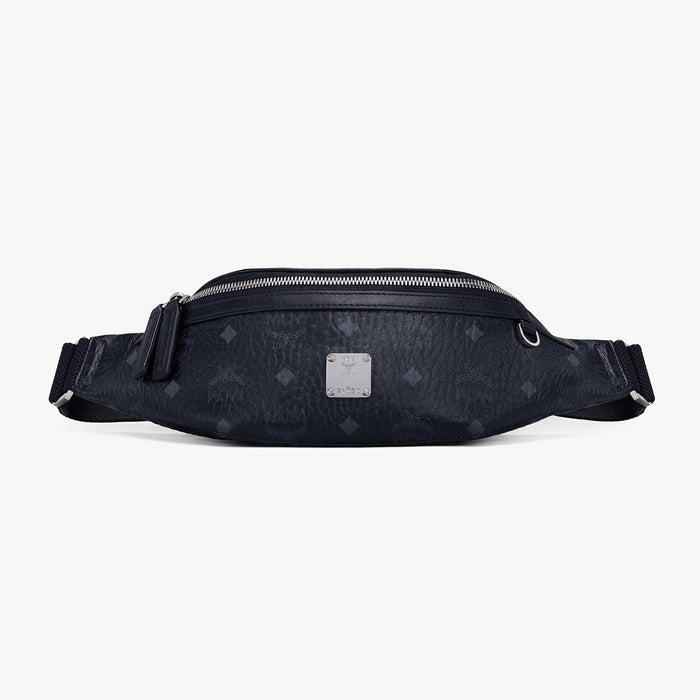 Small Fursten Belt Bag in Visetos Black