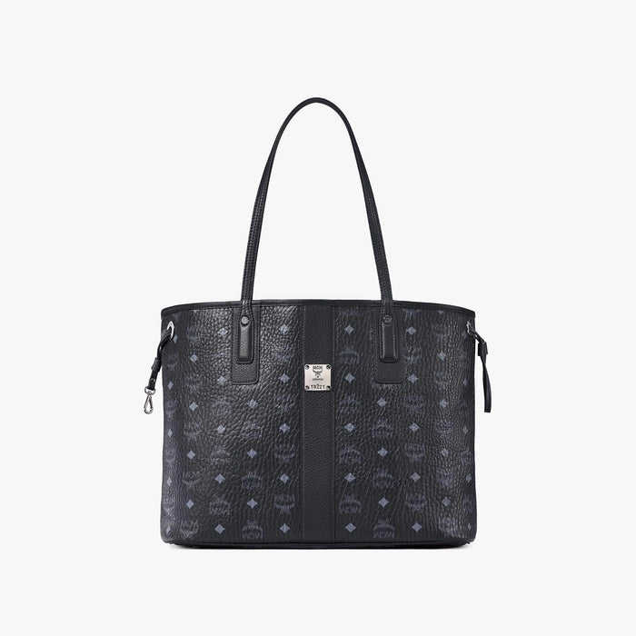 Mcm Mini Liz Reversible Tote Bag - Black