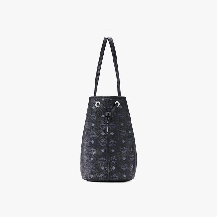 Mcm Mini Liz Reversible Tote Bag - Black
