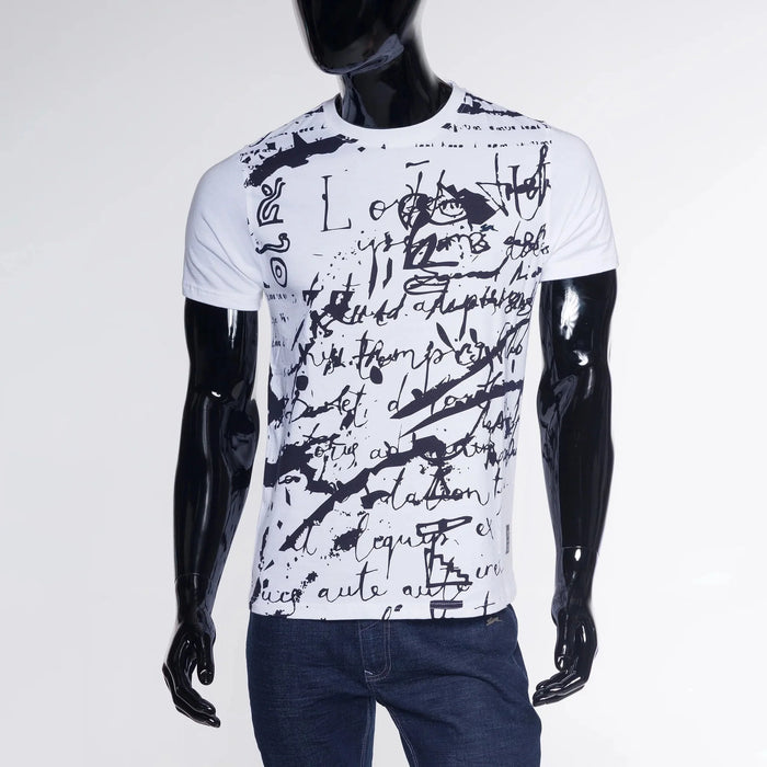 A.Tiziano Franco S/S Crew Neck Graphic Tee Mens Tees 641187034282 Free Shipping Worldwide