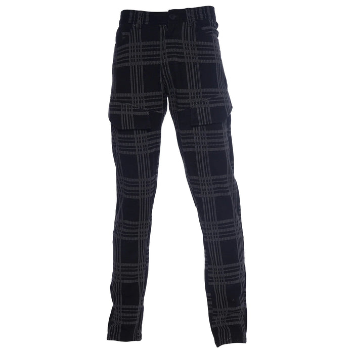 A.Tiziano ’Jonah’ Plaid Knit Pant Men’s Pants 641187086182 Free Shipping Worldwide