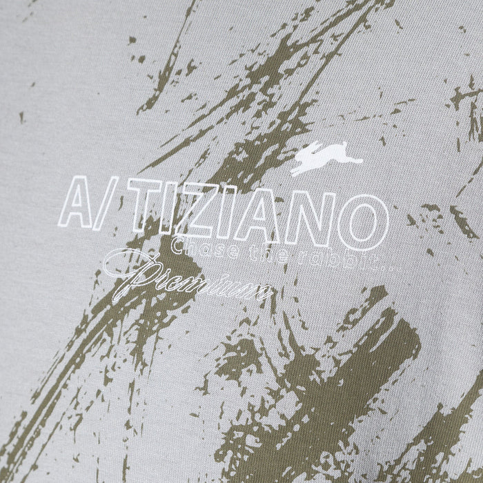 A.Tiziano ’Julio’ Graphic Print Crew T-Shirt Men’s T-Shirts 641187081200 Free Shipping Worldwide