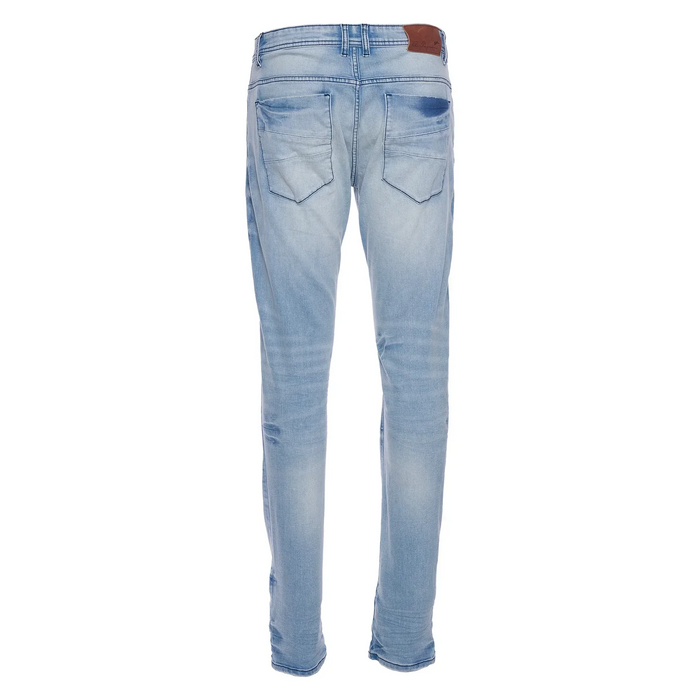 A.Tiziano Mens ’Steve’ Bleached & Stained Denim Jean Pants Shorts 641187052118 Free Shipping Worldwide