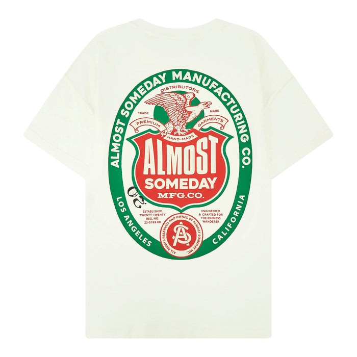 Almost Someday Label Tee Men’s T-Shirts 511120