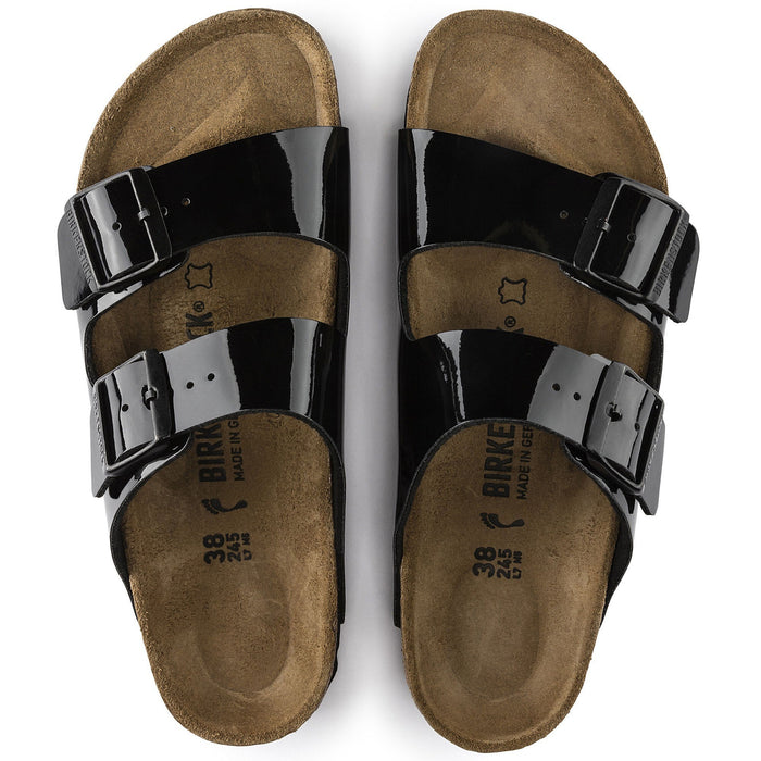 Birkenstock Arizona Birko-Flor Patent Sandal Unisex Shoes 886925577045