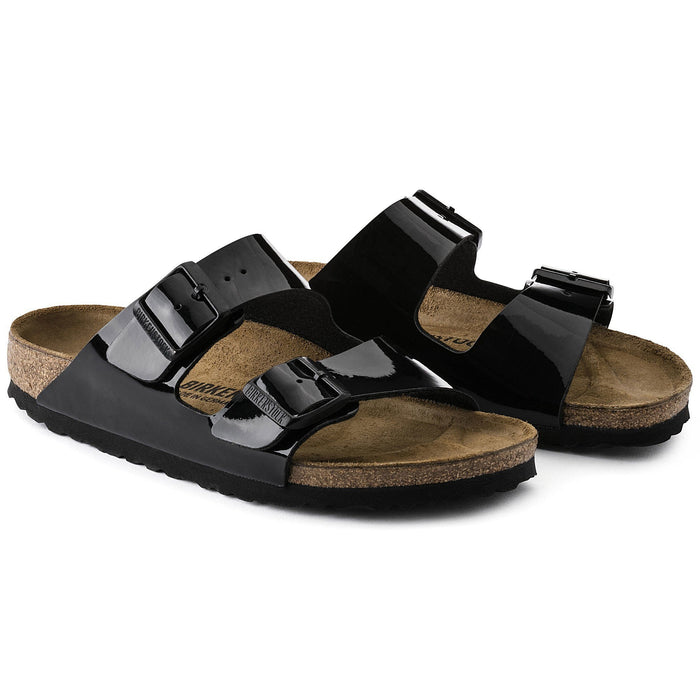 Birkenstock Arizona Birko-Flor Patent Sandal Unisex Shoes 886925577045