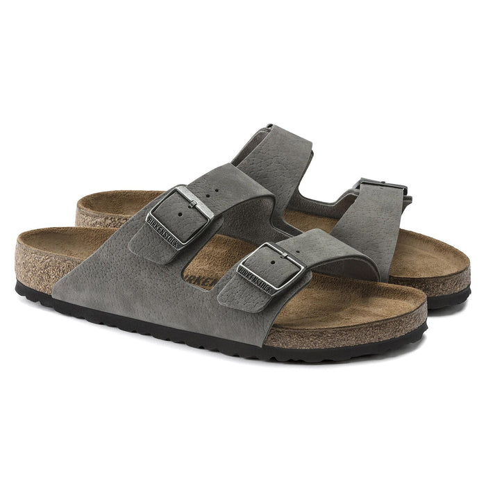 Birkenstock Arizona Nubuck Leather Sandal Men’s Shoes 886454865705