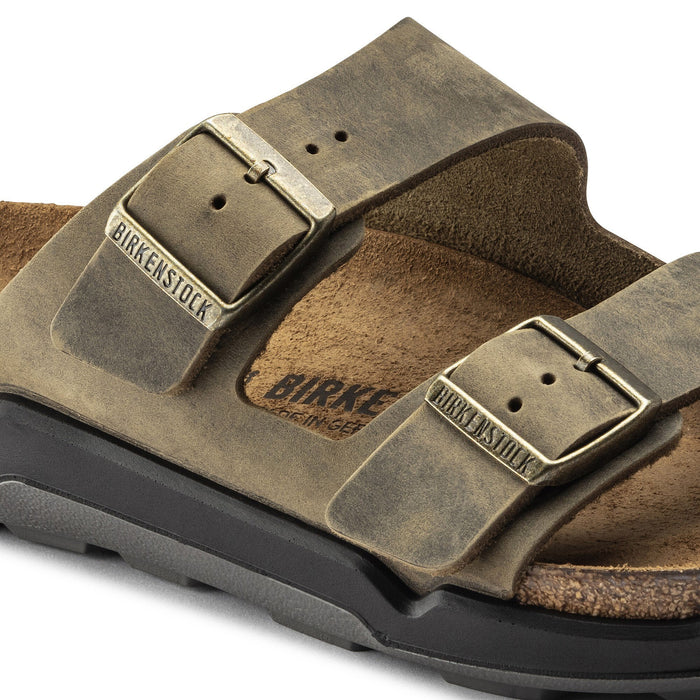 Birkenstock Arizona Rugged Oiled Leather Sandal Men’s Shoes 822698546543