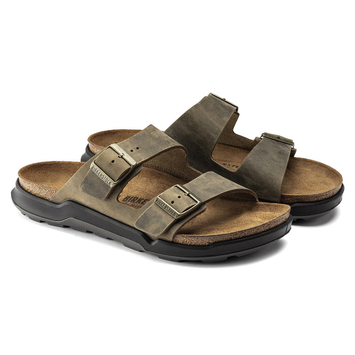 Birkenstock Arizona Rugged Oiled Leather Sandal Men’s Shoes 822698546543