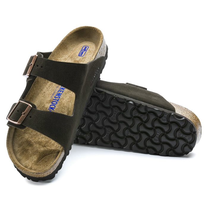 Birkenstock Arizona Soft Footbed Suede Leather Sandal Unisex Shoes 809410342928