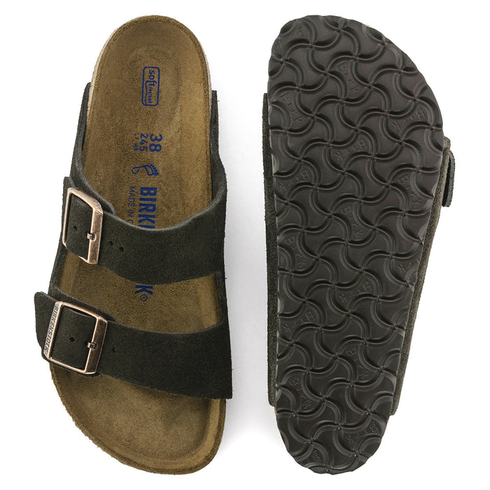 Birkenstock Arizona Soft Footbed Suede Leather Sandal Unisex Shoes 809410342973