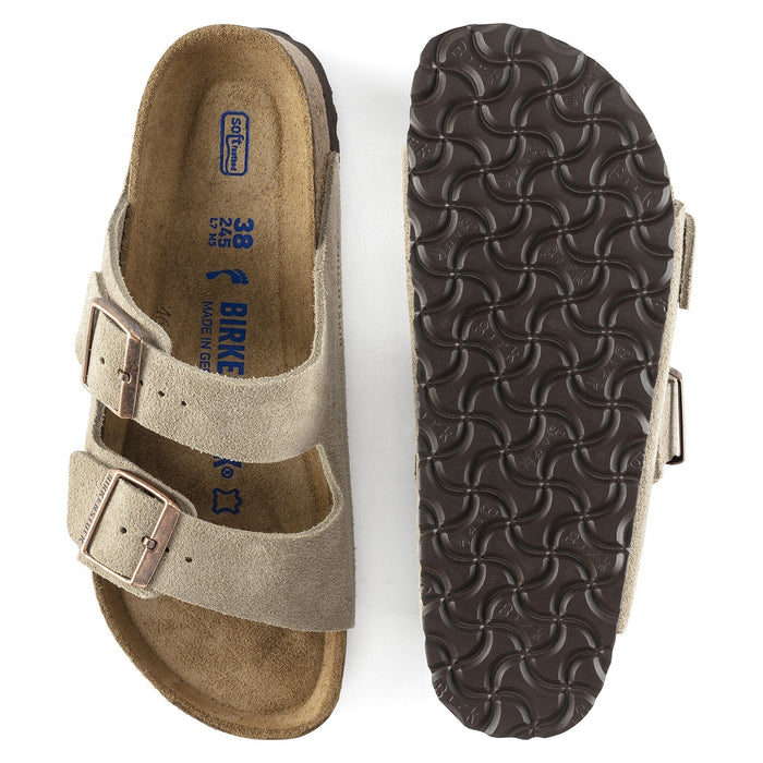 Birkenstock Arizona Soft Footbed Suede Leather Sandal Unisex Shoes 809410342683