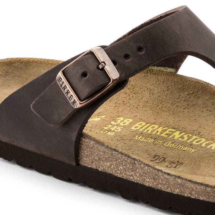 Birkenstock Gizeh Oiled Leather Sandal Women’s Shoes 809410626332