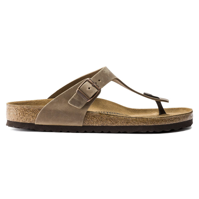 Birkenstock Gizeh Oiled Leather Sandal Unisex Shoes 809410889355