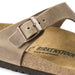 Birkenstock Gizeh Oiled Leather Sandal Unisex Shoes 809410889355