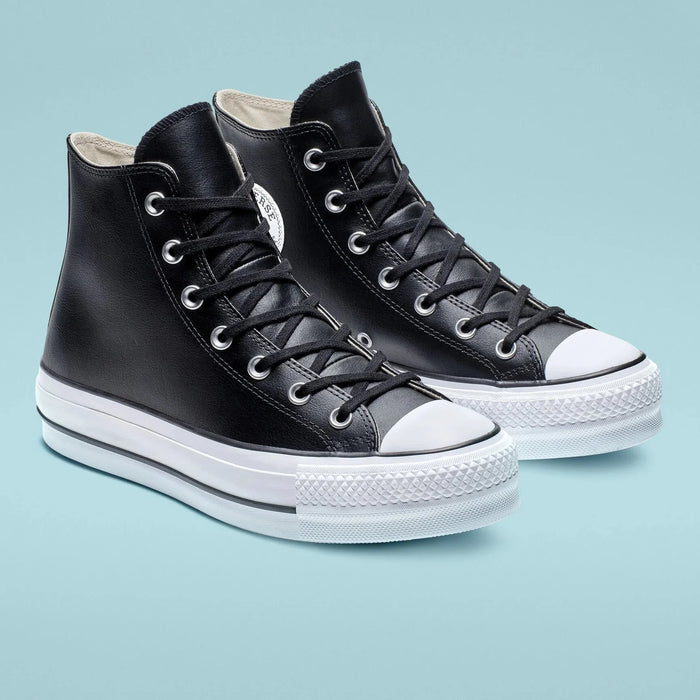 Converse leather high tops womens online