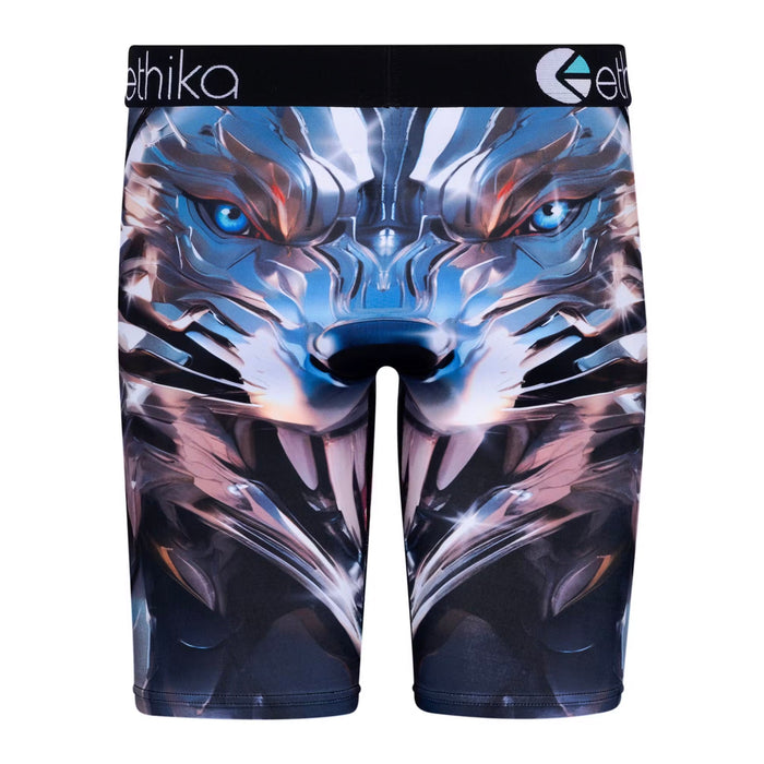 Ethika Men’s Staple Chrome Wolf Boxer Briefs Underwear 197548264145