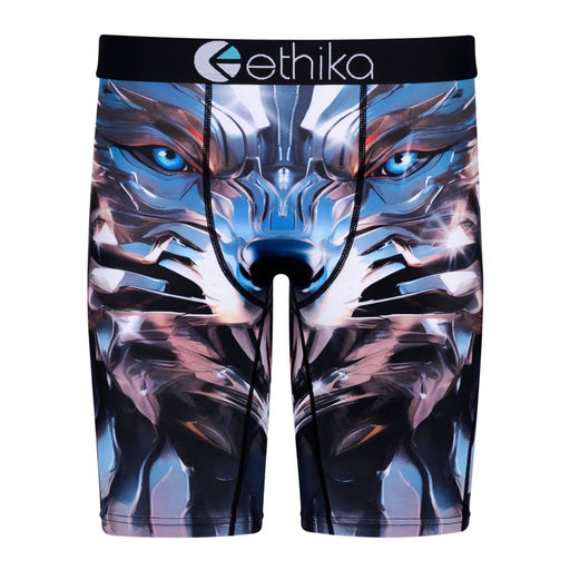 Ethika Men’s Staple Chrome Wolf Boxer Briefs Underwear 197548264145