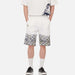 Evisu Mens Daruma Monogram Ombre Print Sweat Shorts Pants & EVISU 4894565566141 Free Shipping Worldwide