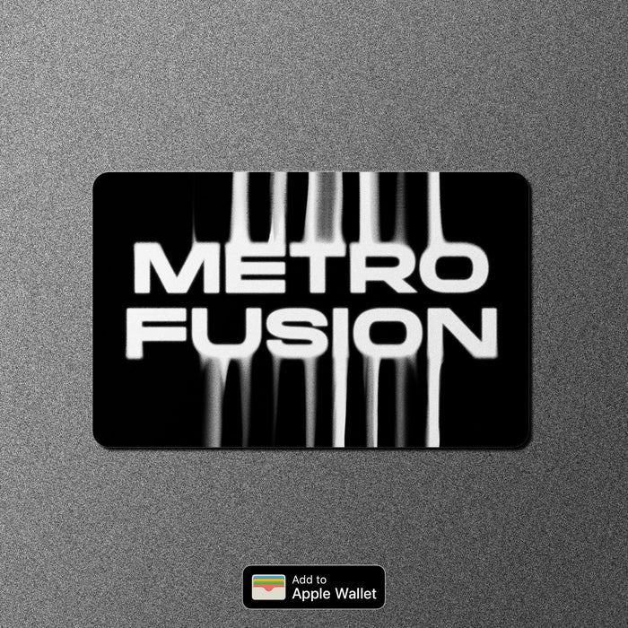 Gift Card Metro Fusion