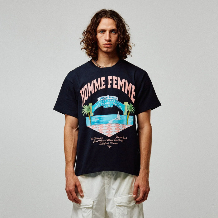 Homme + Femme Yacht Club Tee Mens Tees + 815205393 Free Shipping Worldwide