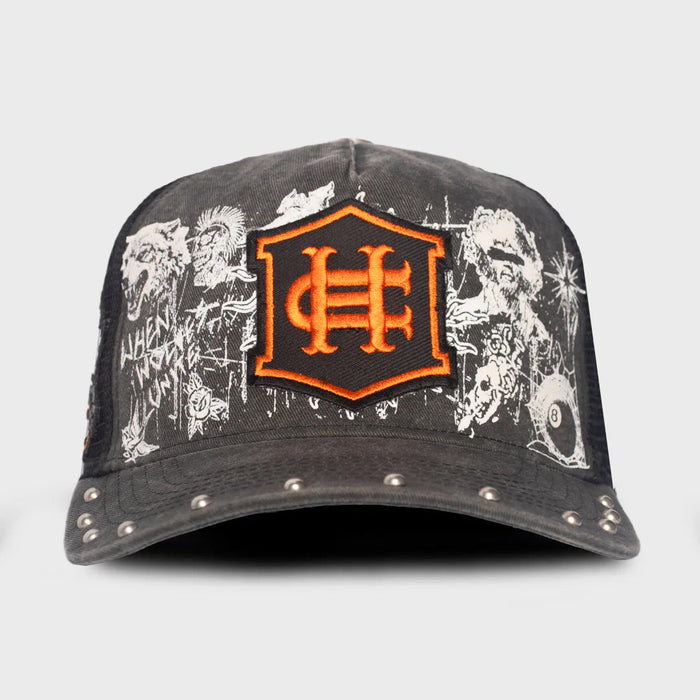 Howlers Club ’Wolves Unite’ Snapback Hat Men’s Hats HOWLERS CLUB 512600