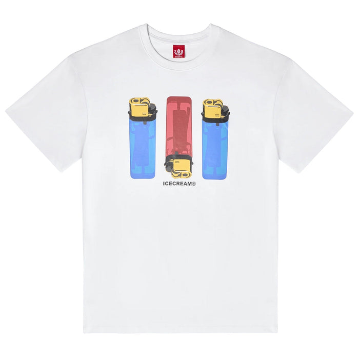 ICECREAM Flame On S/S Tee Men’s T - Shirts 193034114208