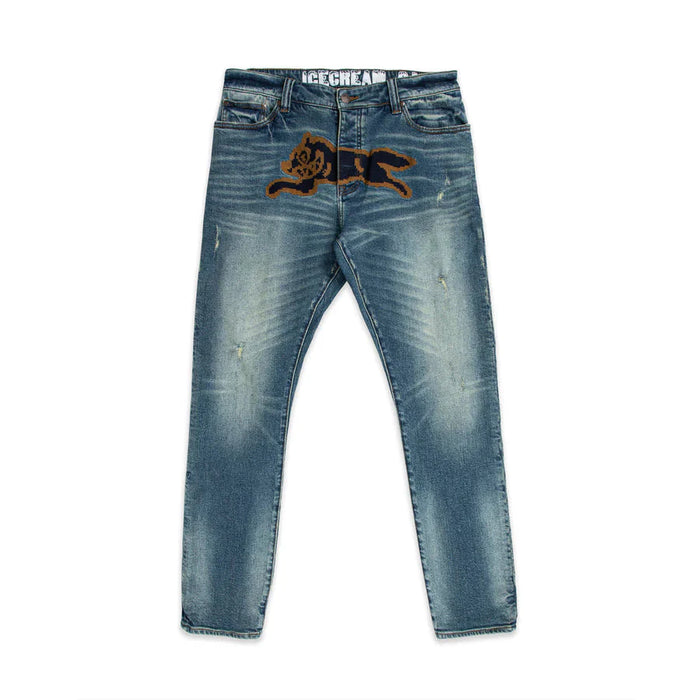 ICECREAM Mens Stitch Jean Pants & Shorts 193034028840 Free Shipping Worldwide