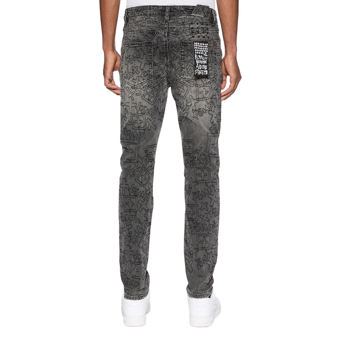 Ksubi Chitch Stencil Stitch Worn Jean Men’s Pants KSUBI 9358214252526