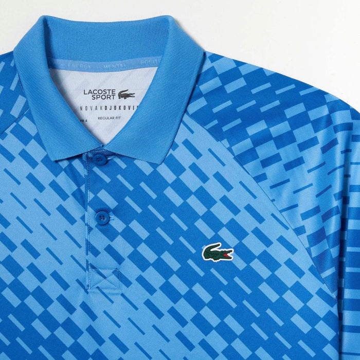 Lacoste Tennis x Novak Djokovic Mens Printed Polo Shirts 195750073272 Free Shipping Worldwide