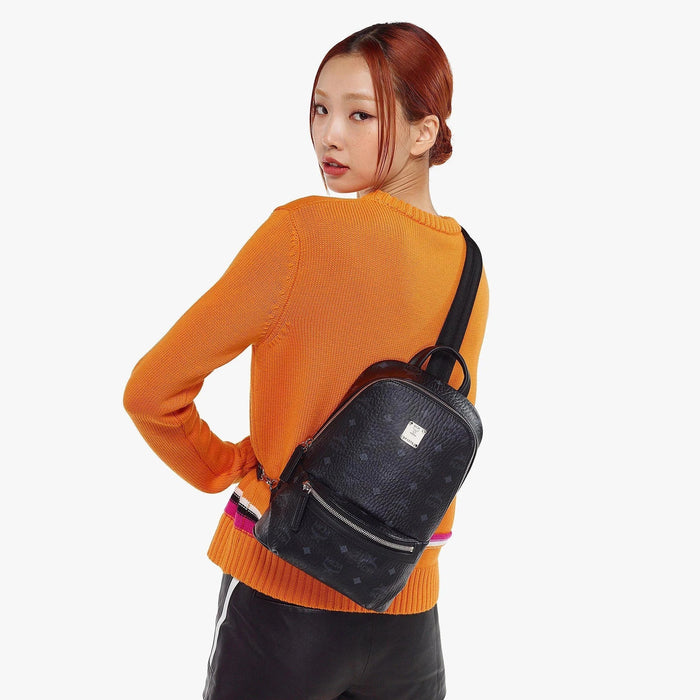 MCM Aren Sling Bag in Visetos Backpacks 8809675915297 Free Shipping Worldwide