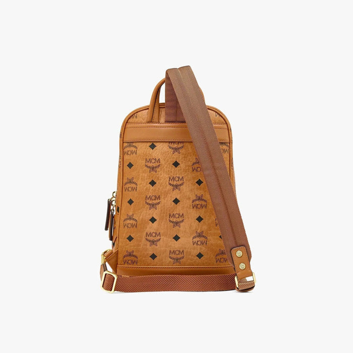 MCM Aren Sling Bag in Visetos Backpacks 8809675915297 Free Shipping Worldwide