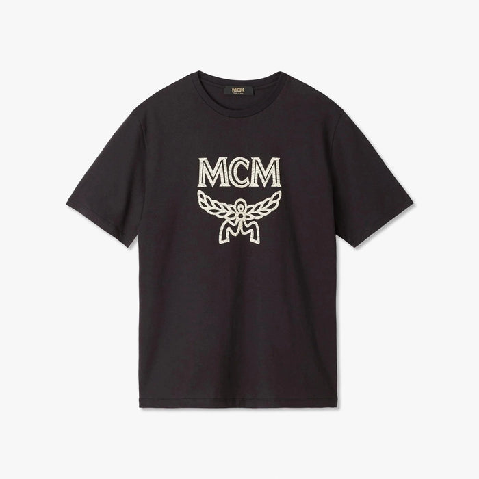 MCM Mens Classic Logo T-Shirt in Organic Cotton Shirts 8809630696698 Free Shipping Worldwide