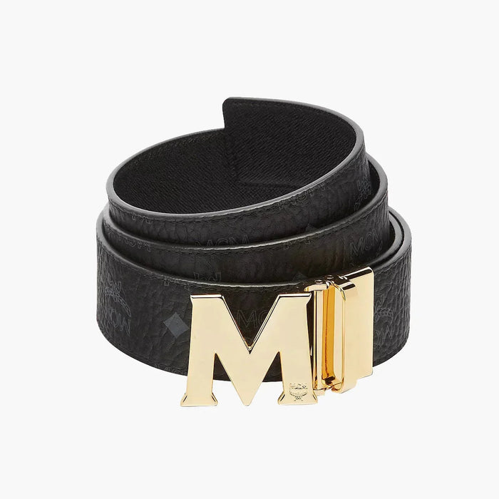 MCM Claus M Reversible Belt 1.75 in Visetos Mens Belts 8809675890853 Free Shipping Worldwide