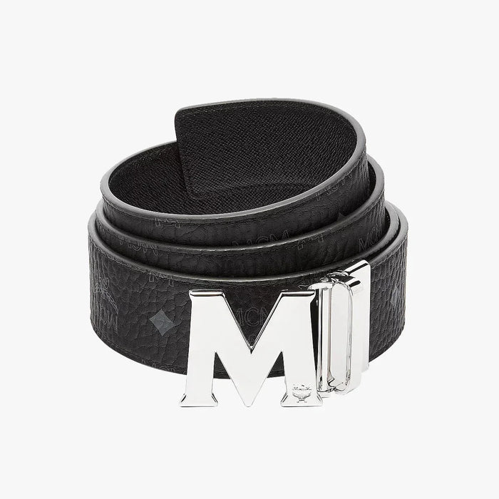 MCM Claus M Reversible Belt 1.75 in Visetos Mens Belts 8809675890792 Free Shipping Worldwide