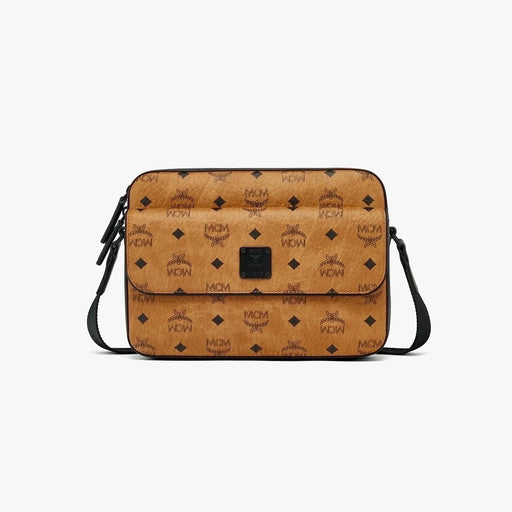 MCM Aren Messenger Bag in Visetos Backpacks 8809735125635 Free Shipping Worldwide