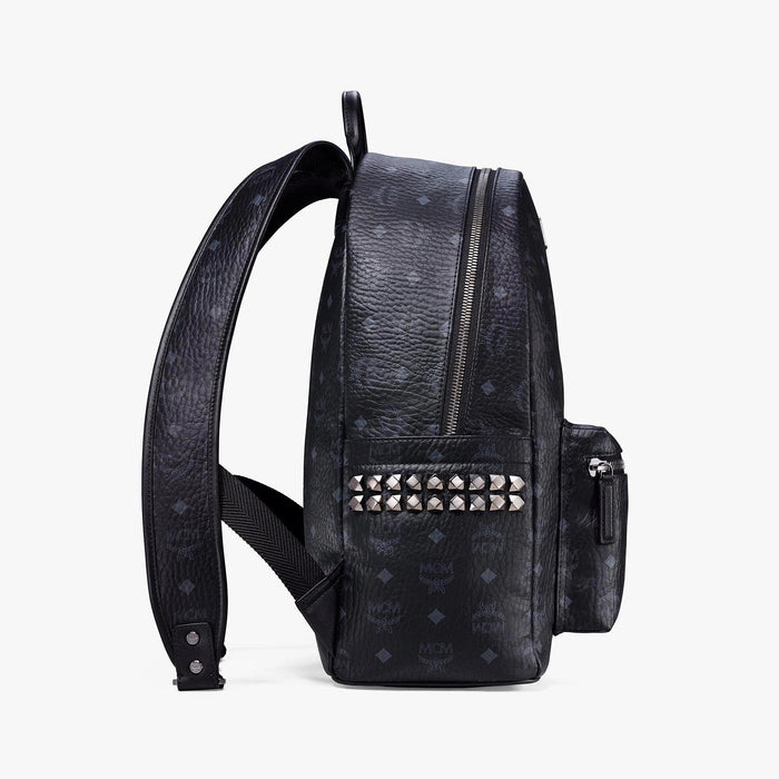 MCM Stark Side Studded Backpack in Visetos Backpacks 8809675893984 Free Shipping Worldwide