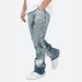 MNML B424 Patch Flare Denim Jean Men’s Pants 213873163004