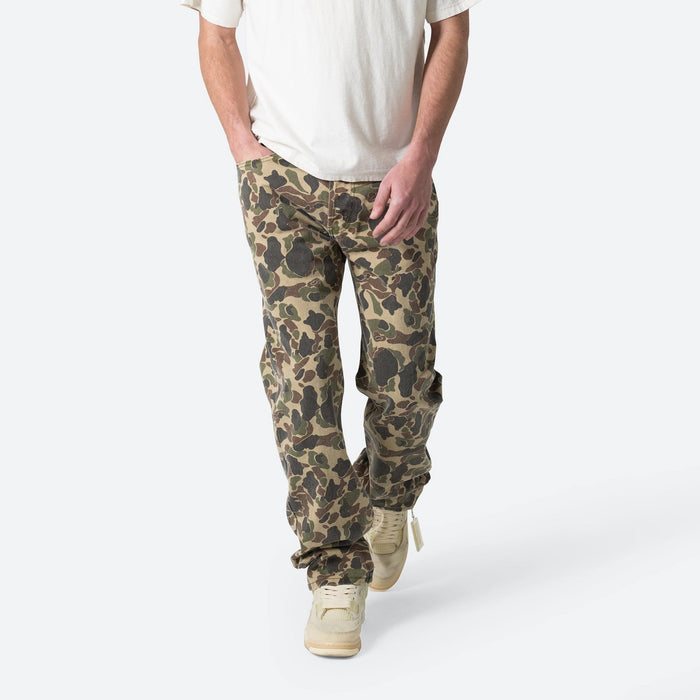 MNML V633 Cloud Camo Denim Jean Men’s Pants 235053203003