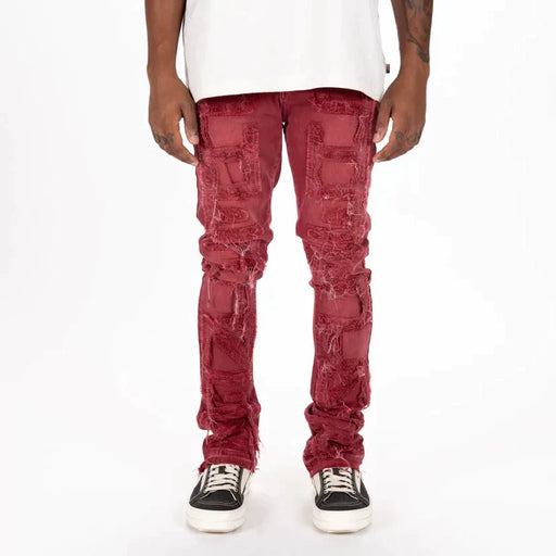 Pheelings Inspired By Flare Stack Denim Men’s Pants Free Shipping Worldwide