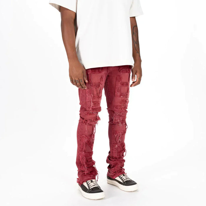 Pheelings Inspired By Flare Stack Denim Men’s Pants Free Shipping Worldwide