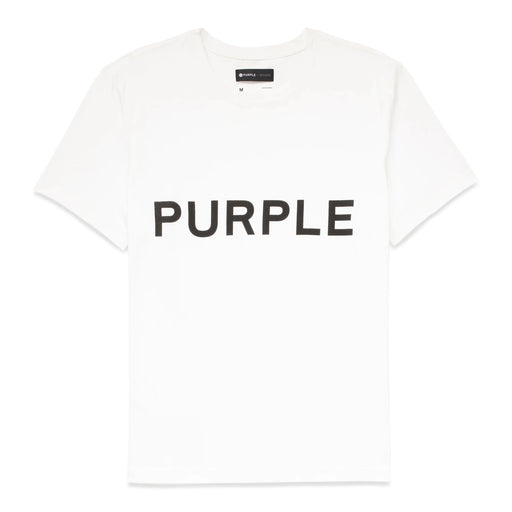 Purple Brand Core Brilliant White T-Shirt Mens Tees 197027020620 Free Shipping Worldwide