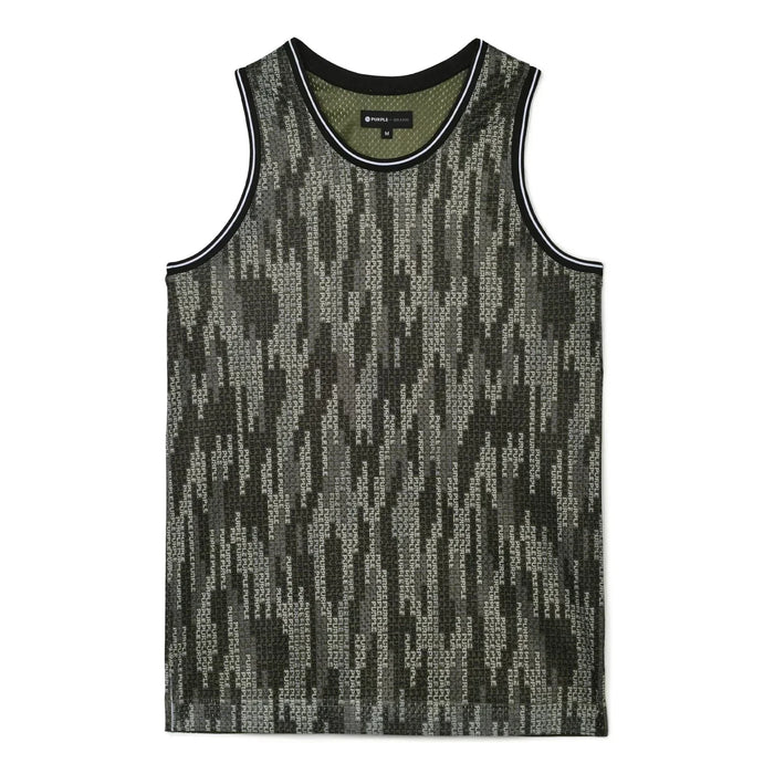 Purple Brand P114 Text Camo Athletic Mesh Tank Mens Shirts 840068483021 Free Shipping Worldwide