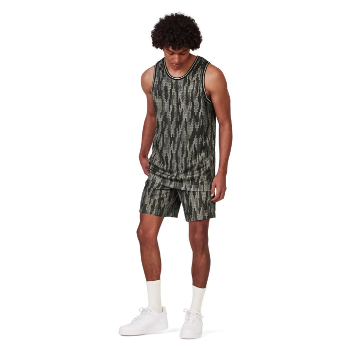 Purple Brand P114 Text Camo Athletic Mesh Tank Mens Shirts 840068482987 Free Shipping Worldwide