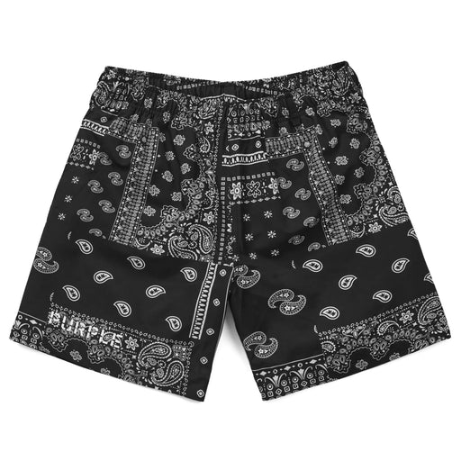 Purple Brand P504 Black Paisley All-Around Short Mens Pants & Shorts 840068459507 Free Shipping Worldwide